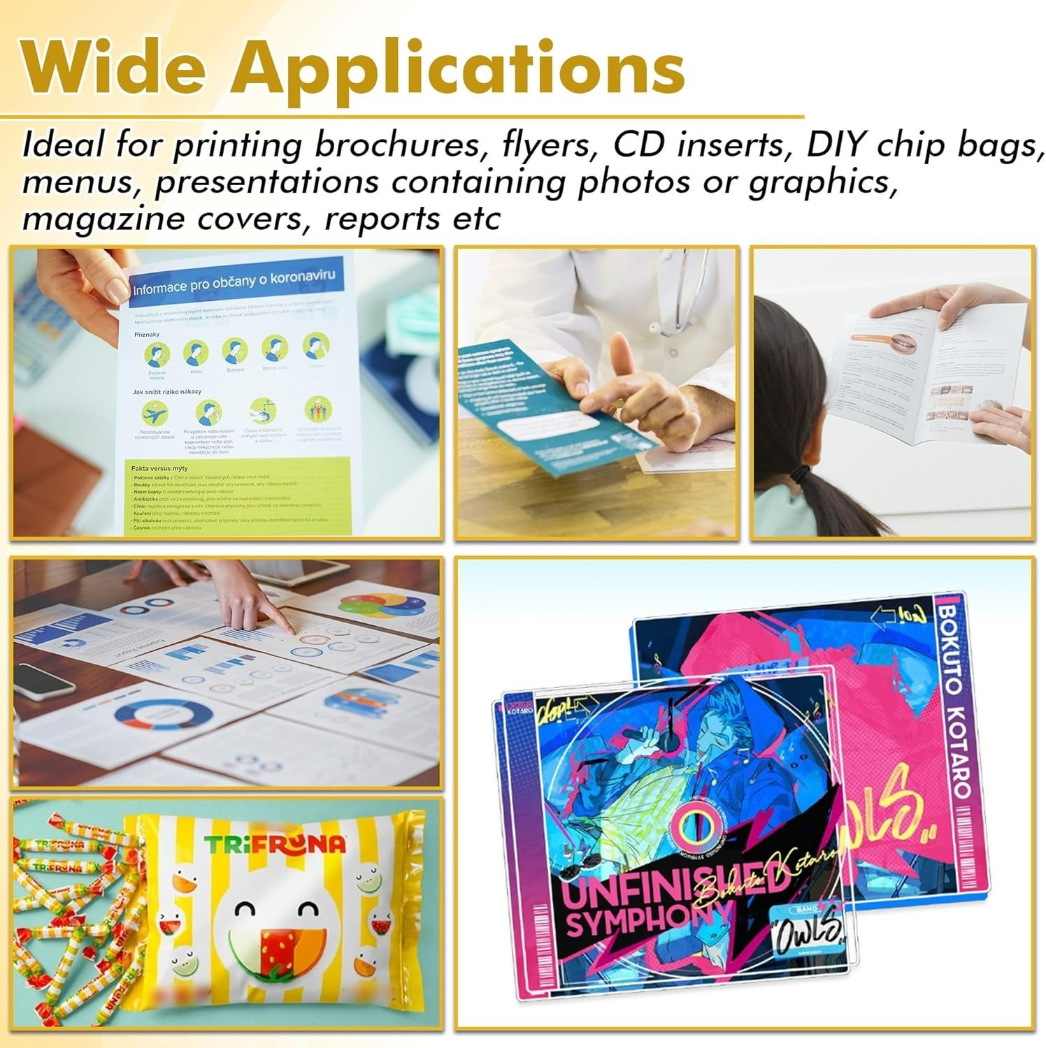 Koala 8.5”x11” Glossy Printer Paper, 100 Sheets – Ideal for Stunning Graphics