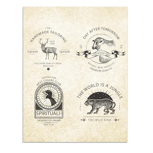 Paper for Certificates – Stationary for Resumes, Diplomas, 50 Sheets Parchment