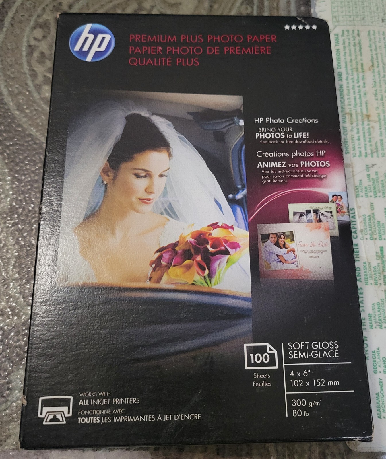 Hewlett Packard CR666A Soft-Gloss Photo Paper Pack Of 100 Sheets