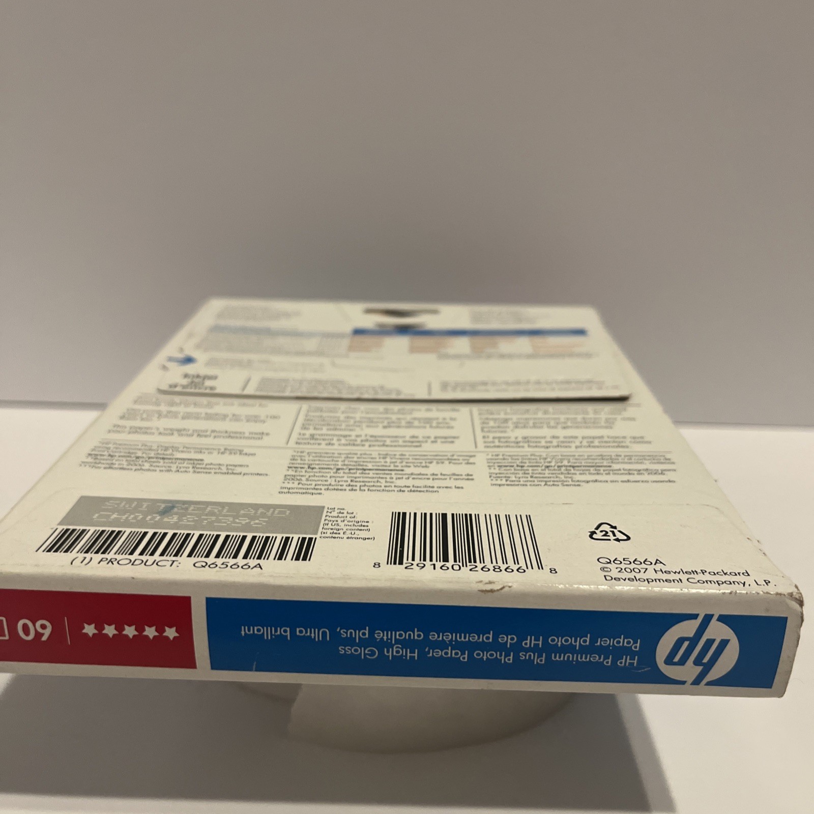 NEW HP Premium Plus Photo Paper High Gloss 5×7” 60 Sheets – 280 g/m² – Inkjet