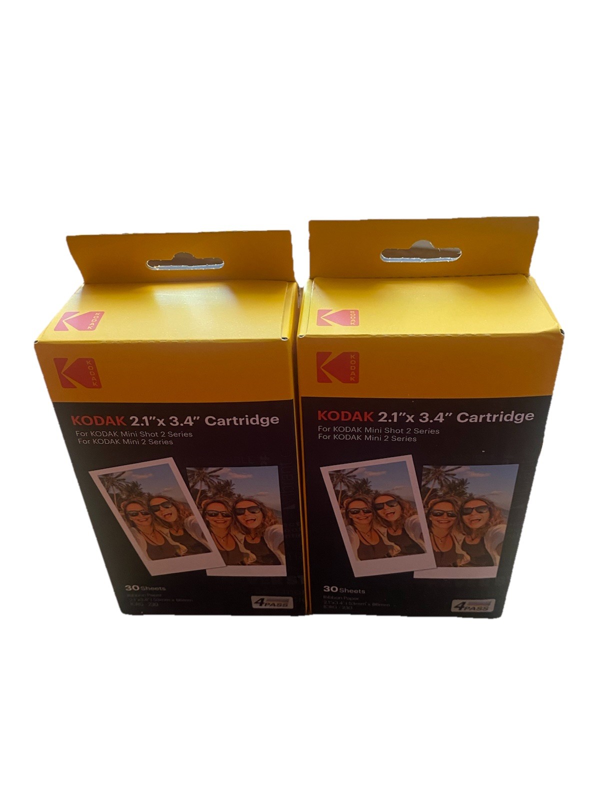 2 pack Kodak Instant Print 2.1″x 3.4″ Cartridge 60 Sheets Total Brand New