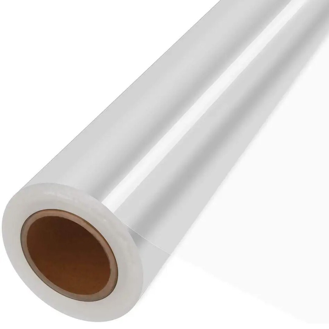 54″x150ft,High-tack Removable Self-adhesive Polymer Window Graphics Clear Vinyl