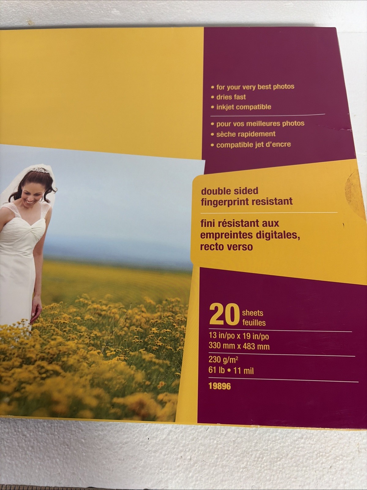 Epson 9ml A3+ 13×19 Premium Matte Paper 30 Sheets S041263 Open Box +20 Sheets Ne