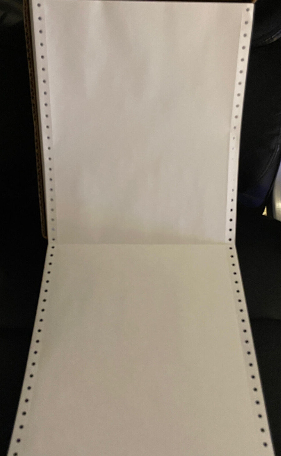 NEW IN BOX Printworks Professional Continuous Computer Paper 9.5×11″ 2500 Sheets