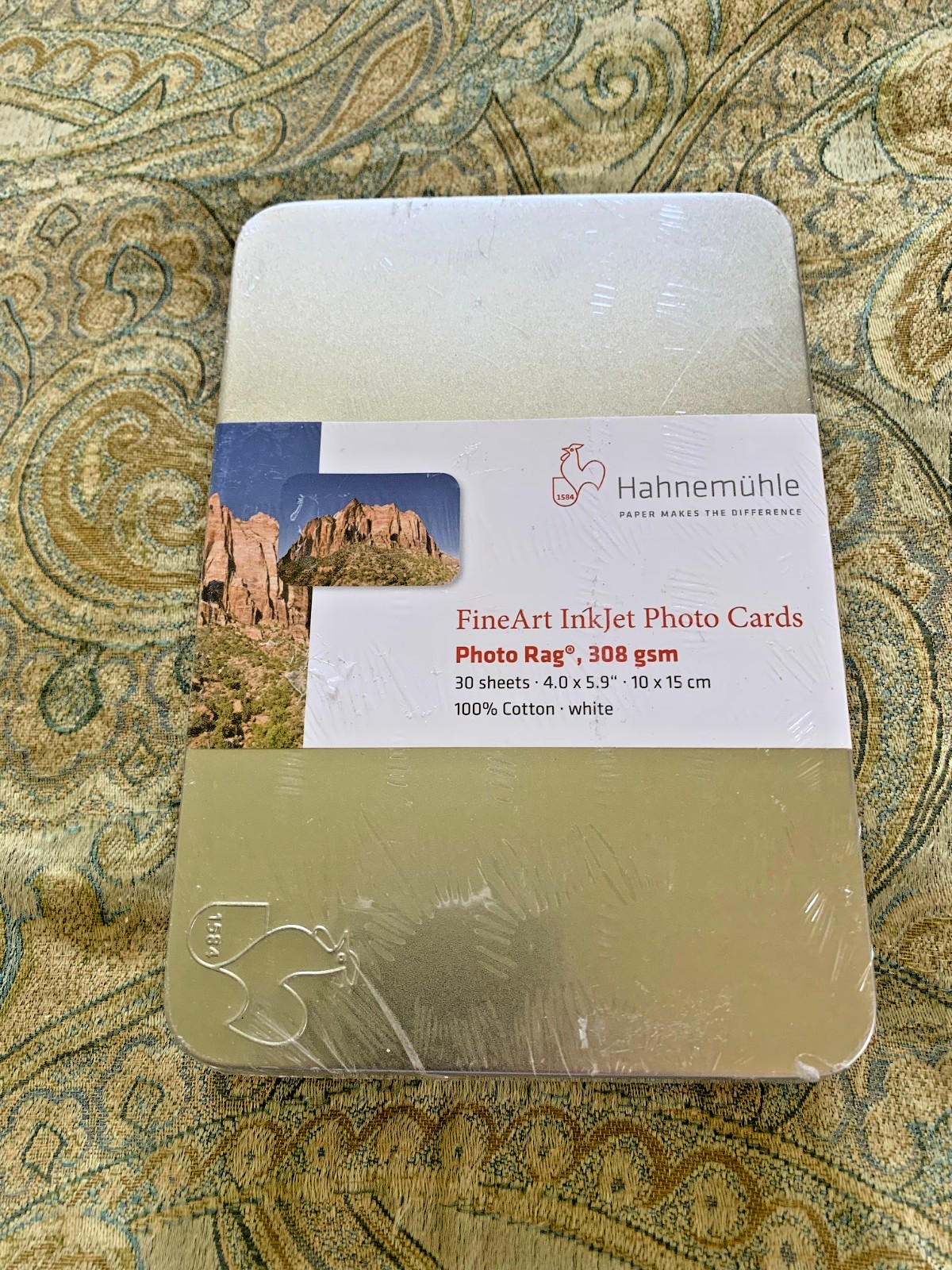 Hahnemuhle Fineart Inkjet Photocards Photo Rag 4×6 30 Sheets