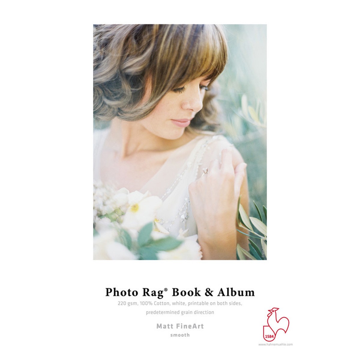 Hahnemuhle Refill Photo Rag Book & Album Paper, 11.69×16.53″ DIN A3, 220 gsm, Wh