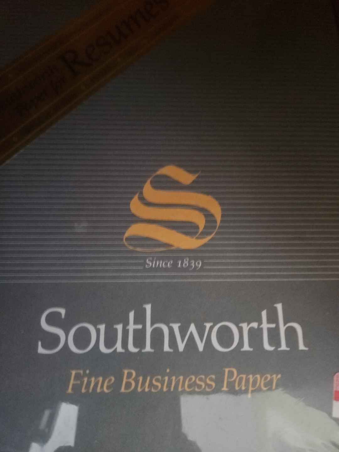 Southworth R14ICF Resume Paper Sealed Vintage Stock “Parchment Deed”