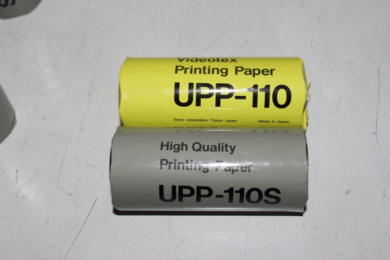7x Sony UPP-110S Black & White Thermal Print Paper 1x UPP-110 new sealed