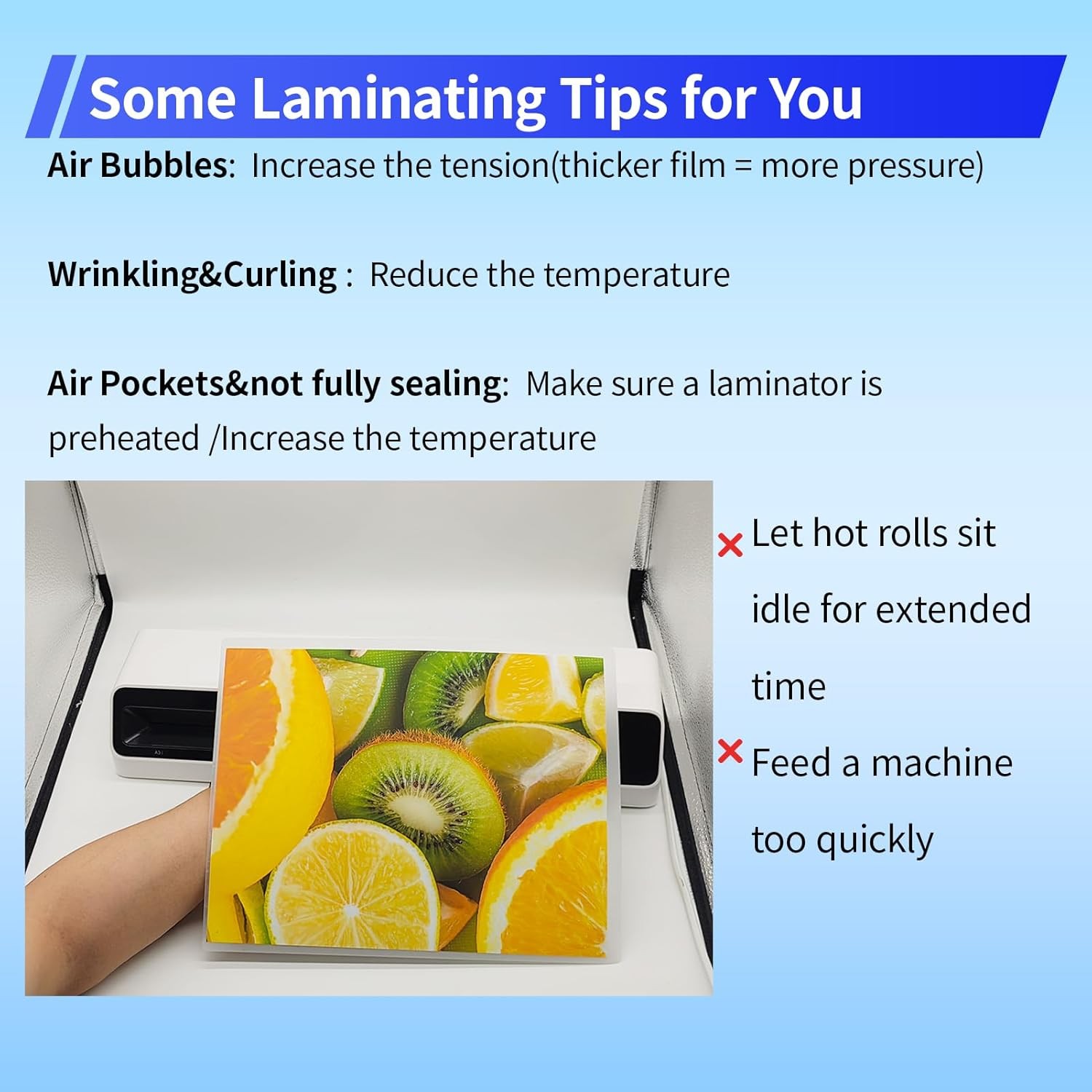 100 Pack Legal Size Laminating Sheets 8.5″x14″ (9×14.5) – 3Mil Thick Clear