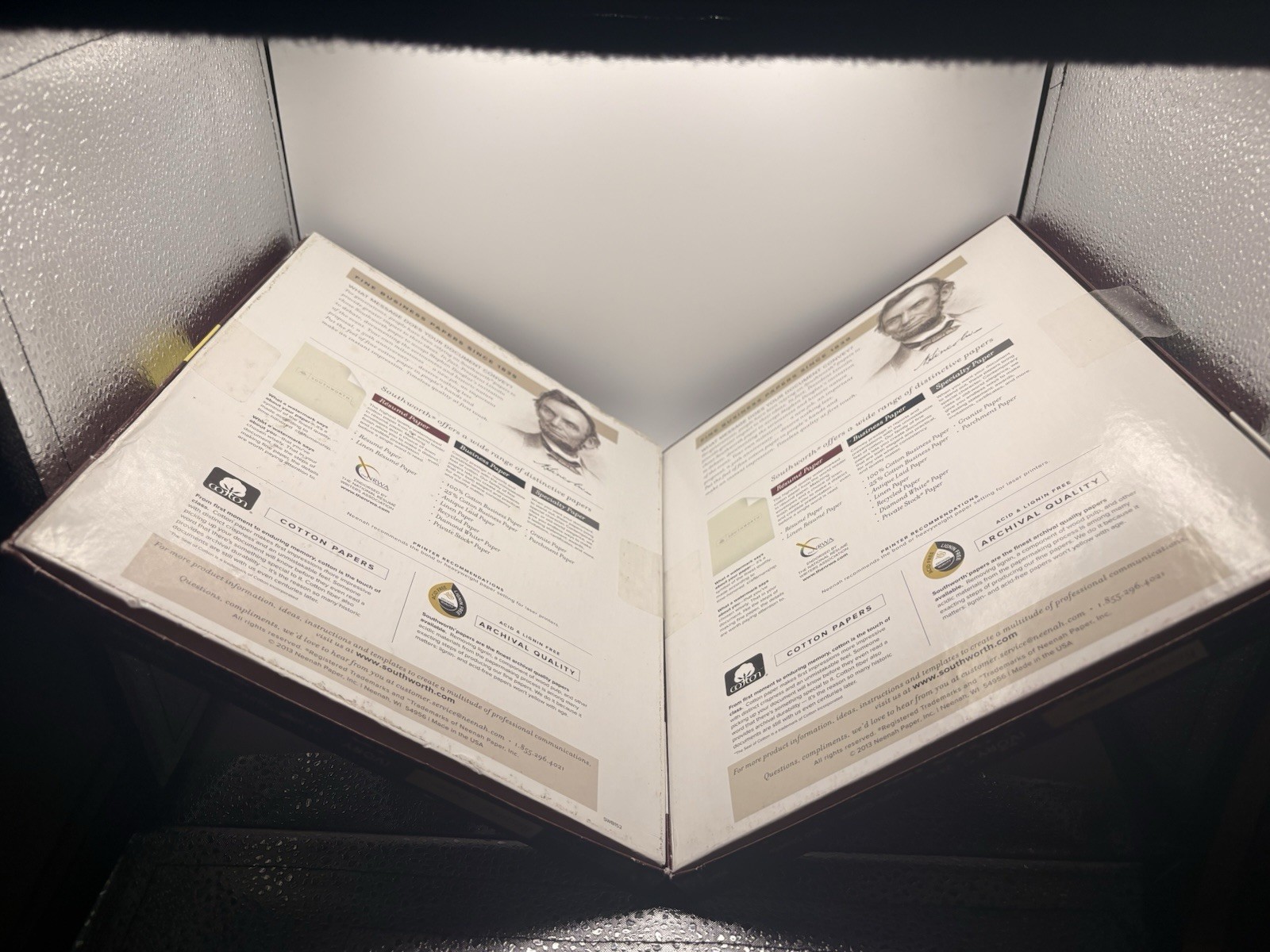 SOUTHWORTH SEALED PK Resume, Cover Letters Lot Of Two – Ivory 32, 100 Sheets