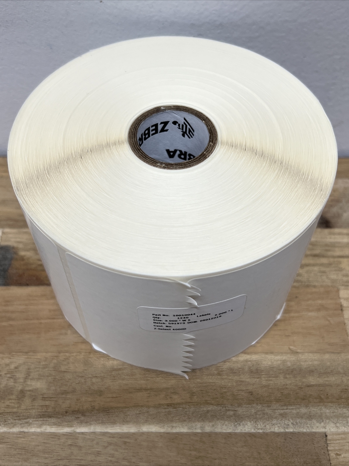 Zebra 10010044 Z-Select 4000D 2×3 Inch Direct Thermal; 1240 Labels/Roll Free Shi