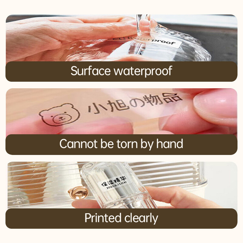 1 Roll Colored Self-Adhesive Thermal Label 12x40mm Printer Paper for D30 P11 Q1