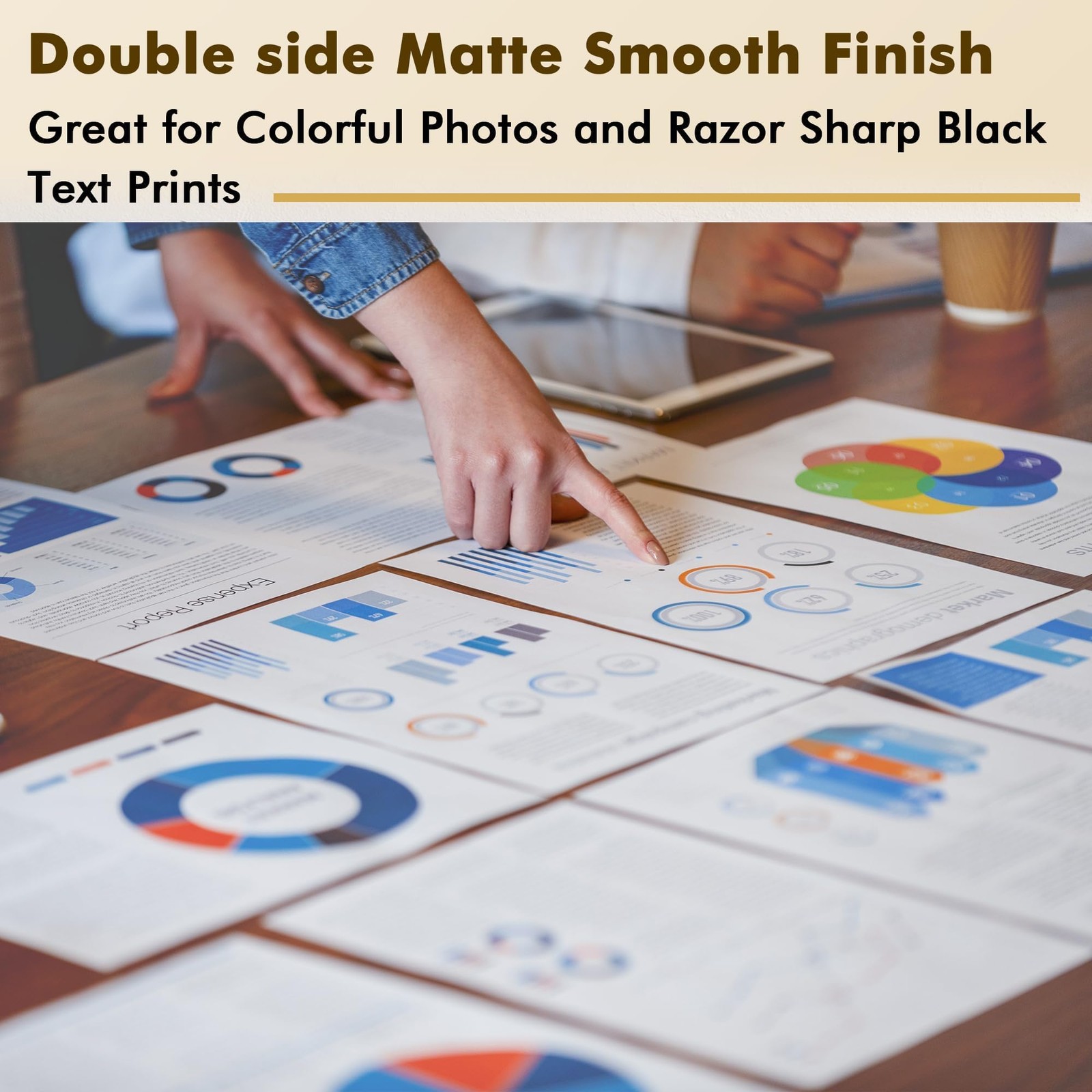 Koala Photo Paper Doubleside Matte 8X10 Inches Compatible with Inkjet Printer…