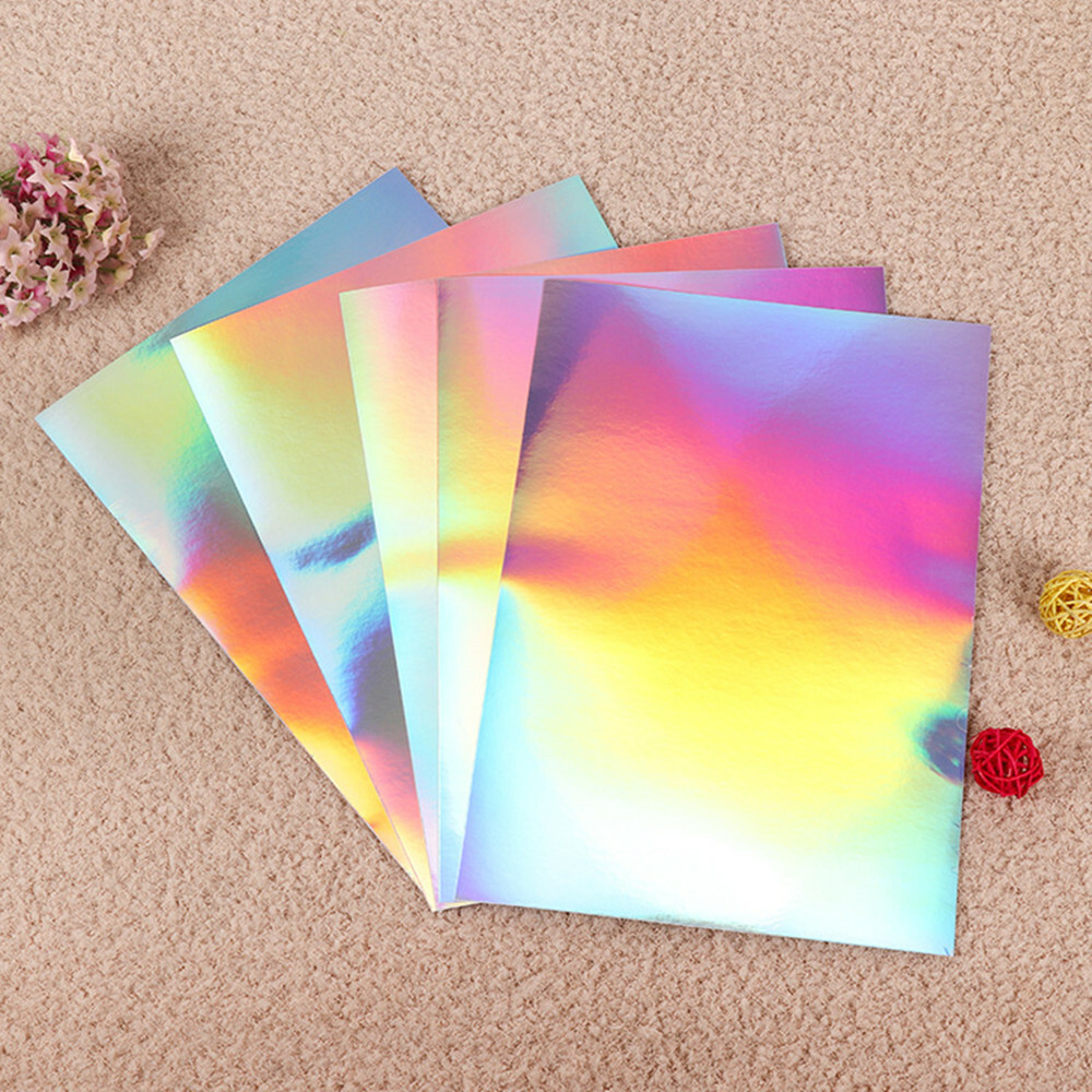 20 Sheets A4 Size Coated Silver Flat Laser Sticker Printer Paper