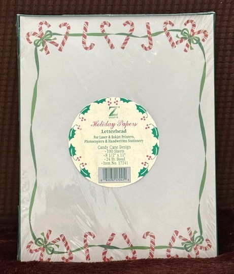 Zgrafix Holiday Papers Letterhead 24 lb. Bond 100 Sheets 8×11