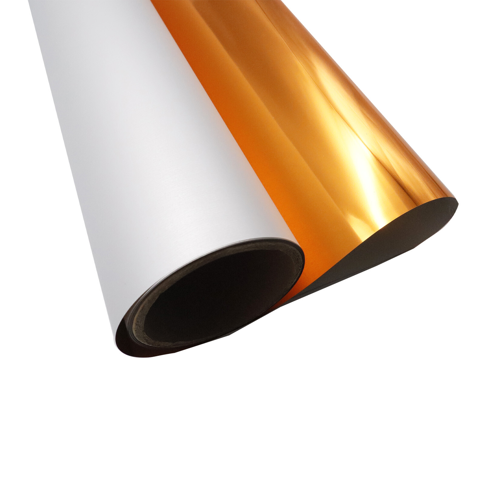 Cold Peel 13in x 32.8ft DTF Copper Metallic Film Roll 13in x 164ft DTF Film