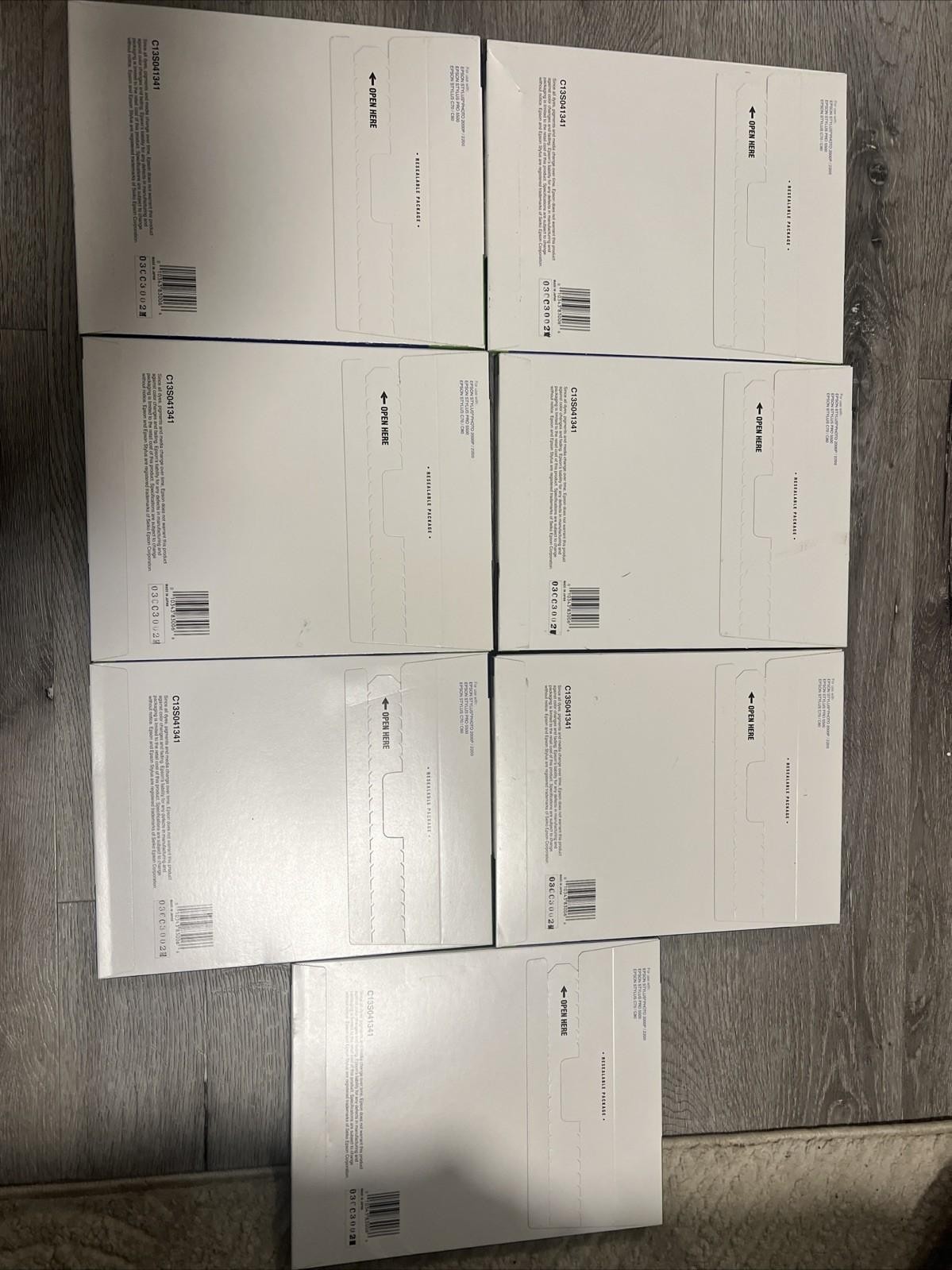 Epson Enhanced Matte Paper 8.5″ x 11″ 50 Sheets True Finish Lot Of (7)