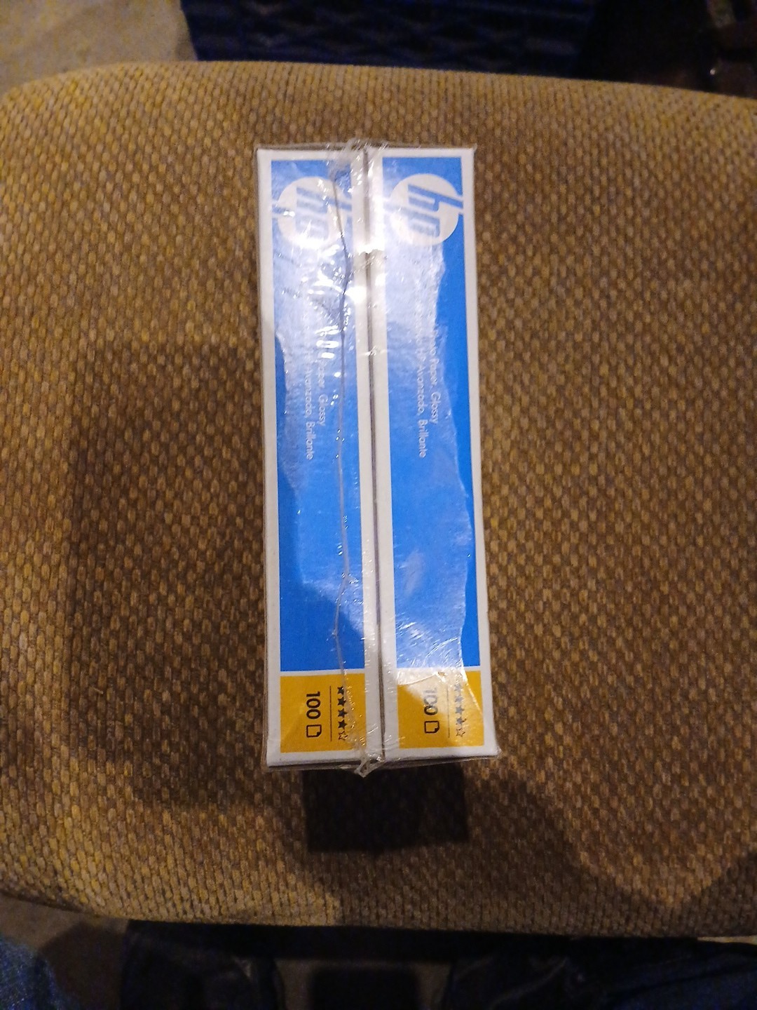 HP Advanced Photo Paper 4” x 6″ Glossy 10.5 Mil 200 Sheets 2007 Unopened 2 Packs