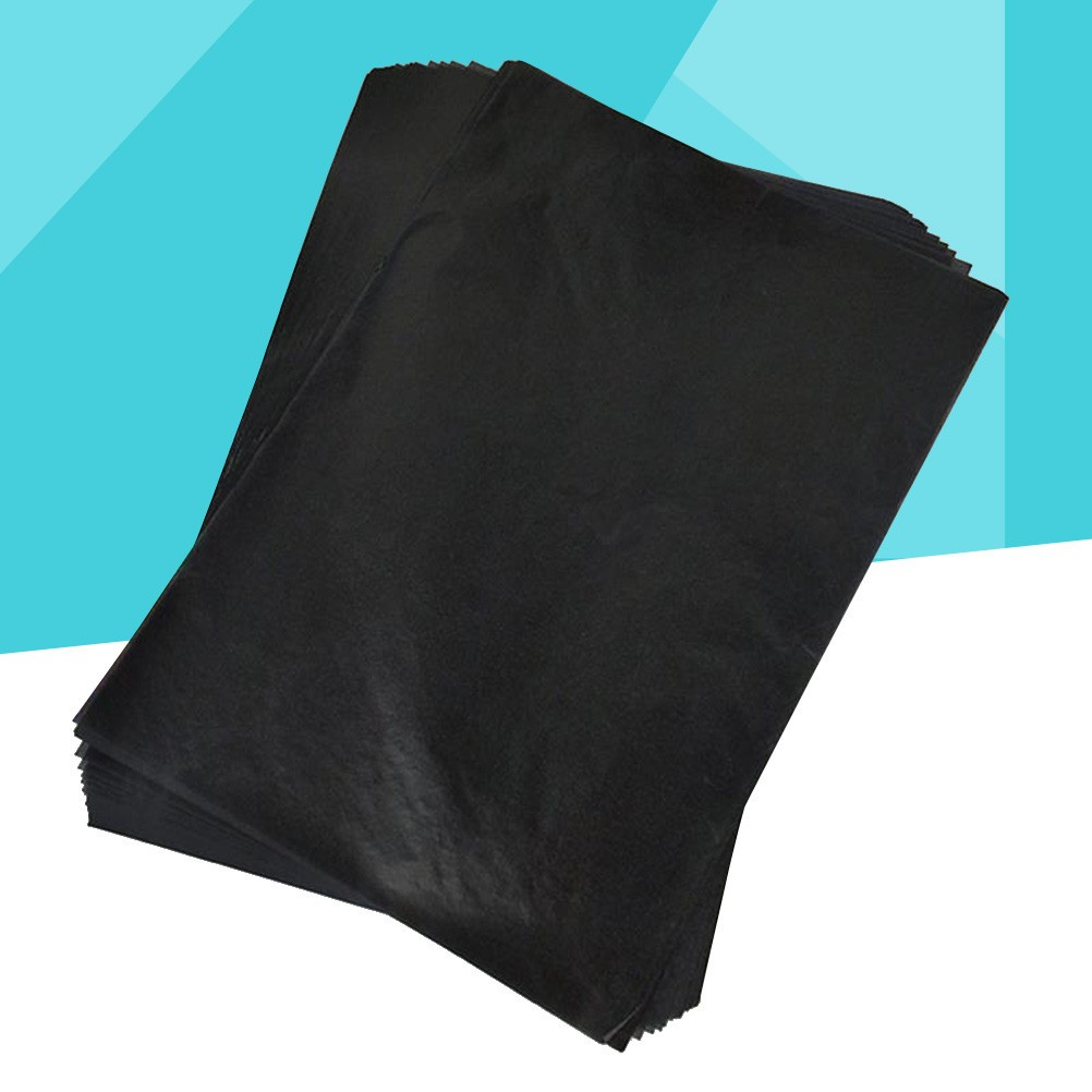 75pcs Transfer Paper Tracing Paper Graphite Painting (Black) carbon paper
