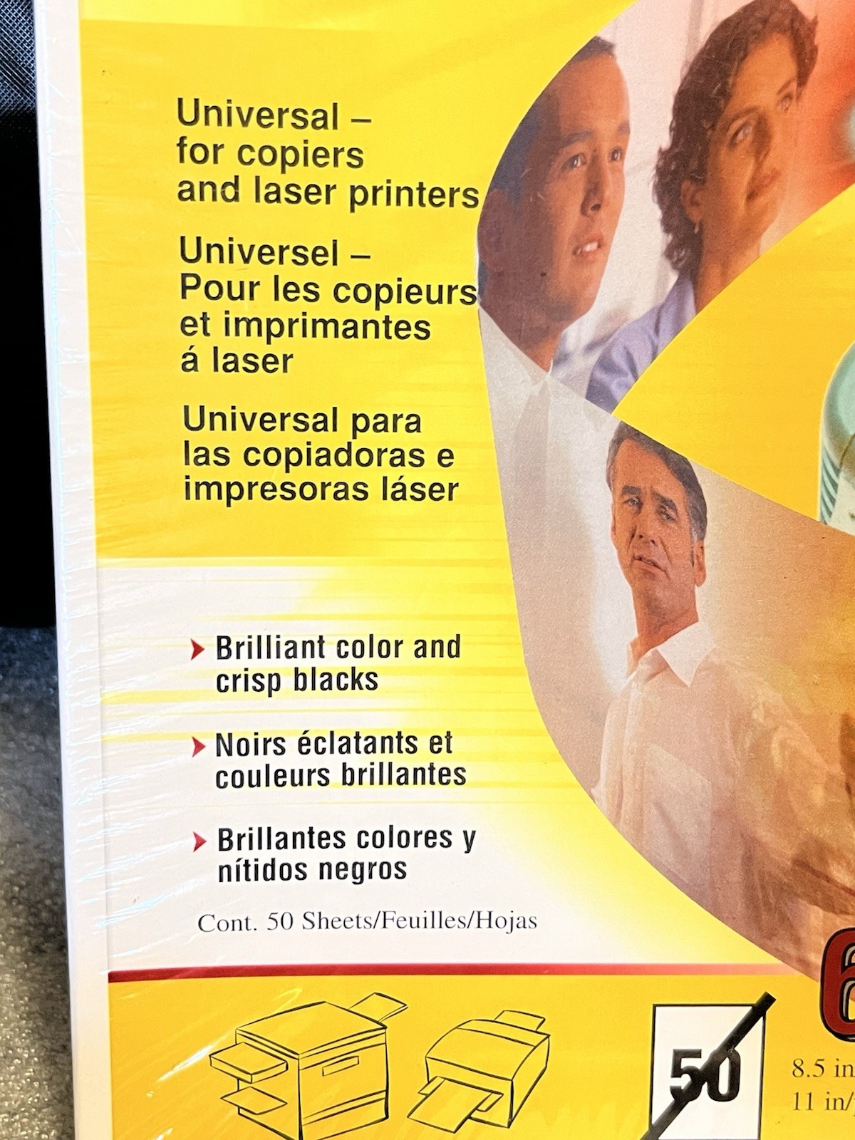 3M Multipurpose Transparency Film Clear 8.5×11” 65 Count Inkjet Laser Copier
