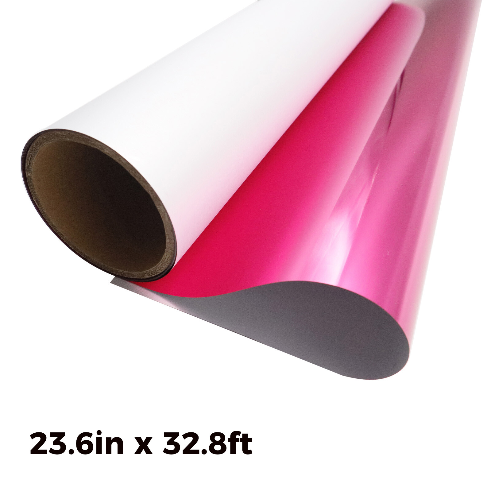 Wholesale Cold Peel 23.6in x 32.8ft / 23.6in x 164ft DTF Hot Pink Film Roll