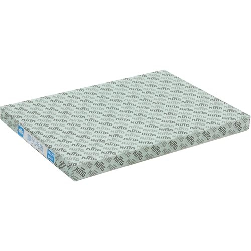 King Corporation Certificate Paper B4 Wide Vertical Border Cream 100 Sheets No.
