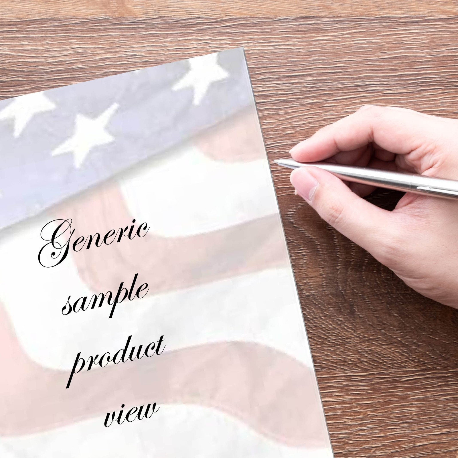 100 Pack Grand Old Flag Letterhead Laser Inkjet Printer Paper 8.5×11 In
