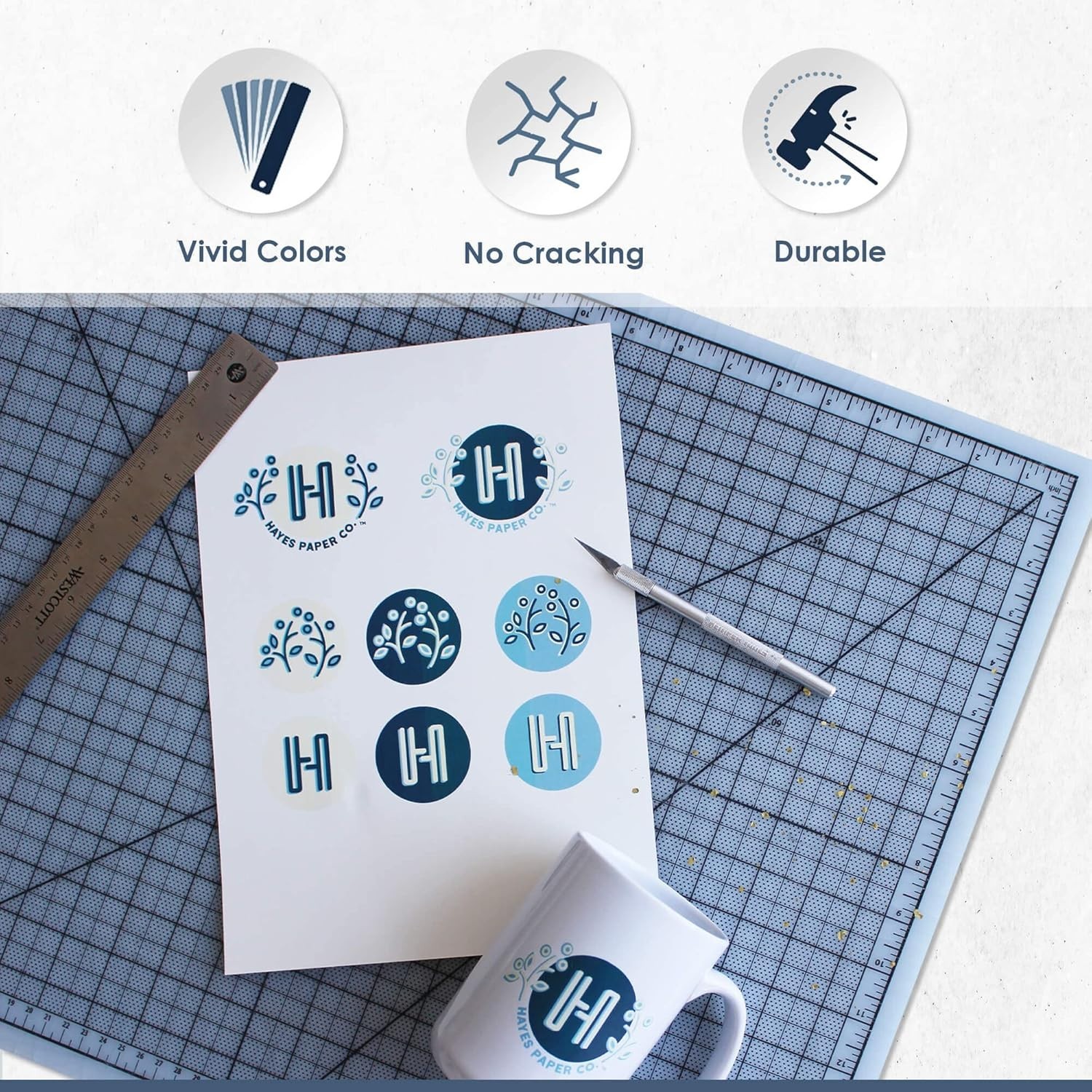 Clear Water-Slide Transfer Paper – Inkjet 100 Sheets