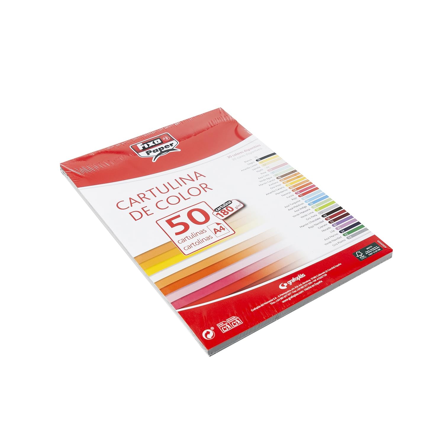 11110346 – Pack of 50 Boxes, A4, Color Chocolate