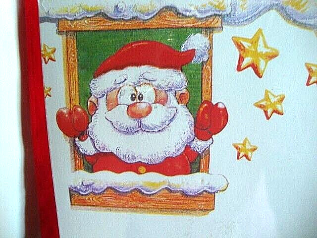 CHRISTMAS HOUSE Santa & Christmas Tree Graphic Computer Paper 42 Sheets -New