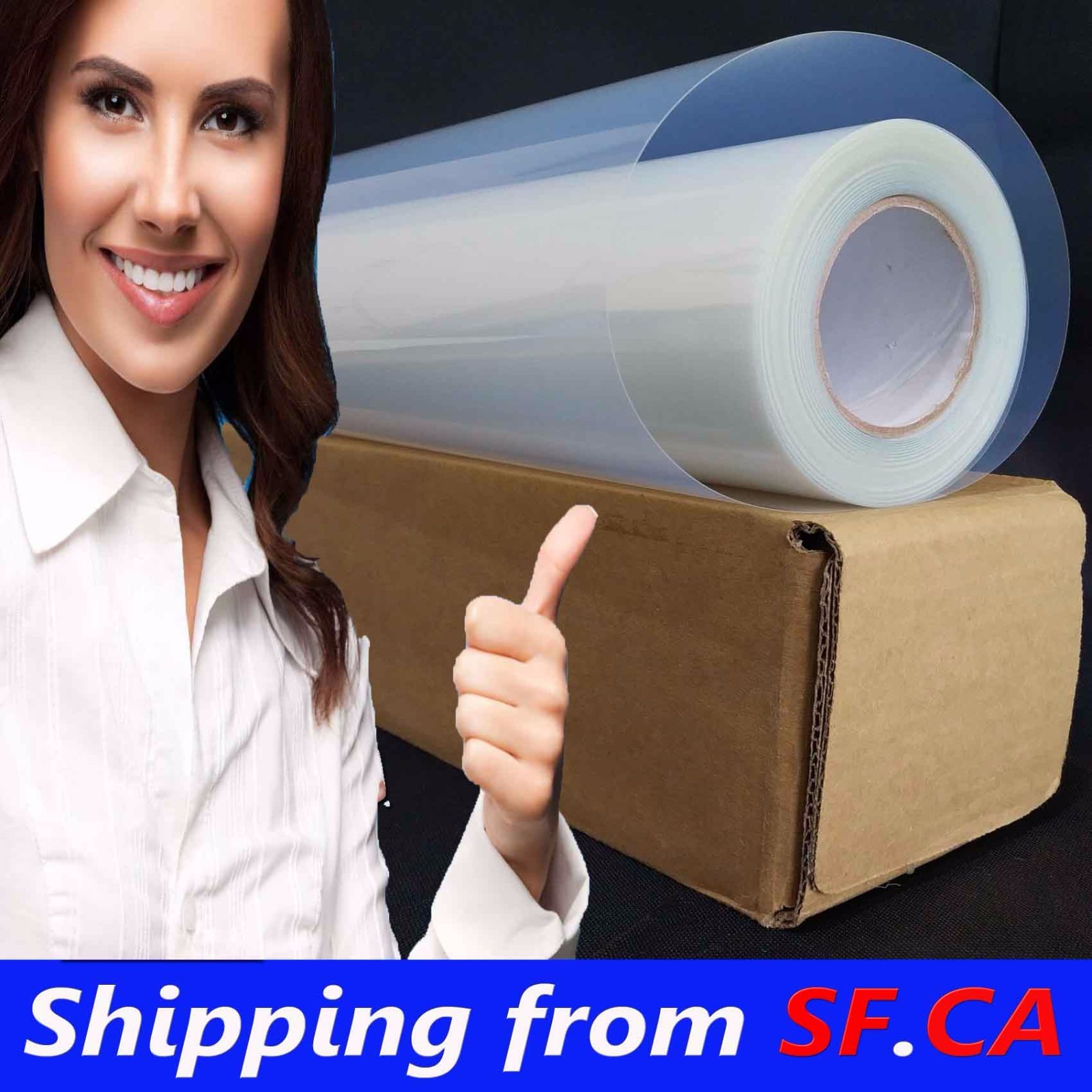 Waterproof Inkjet Screen Printing Milky Transparency Film Paper 30″x100ft