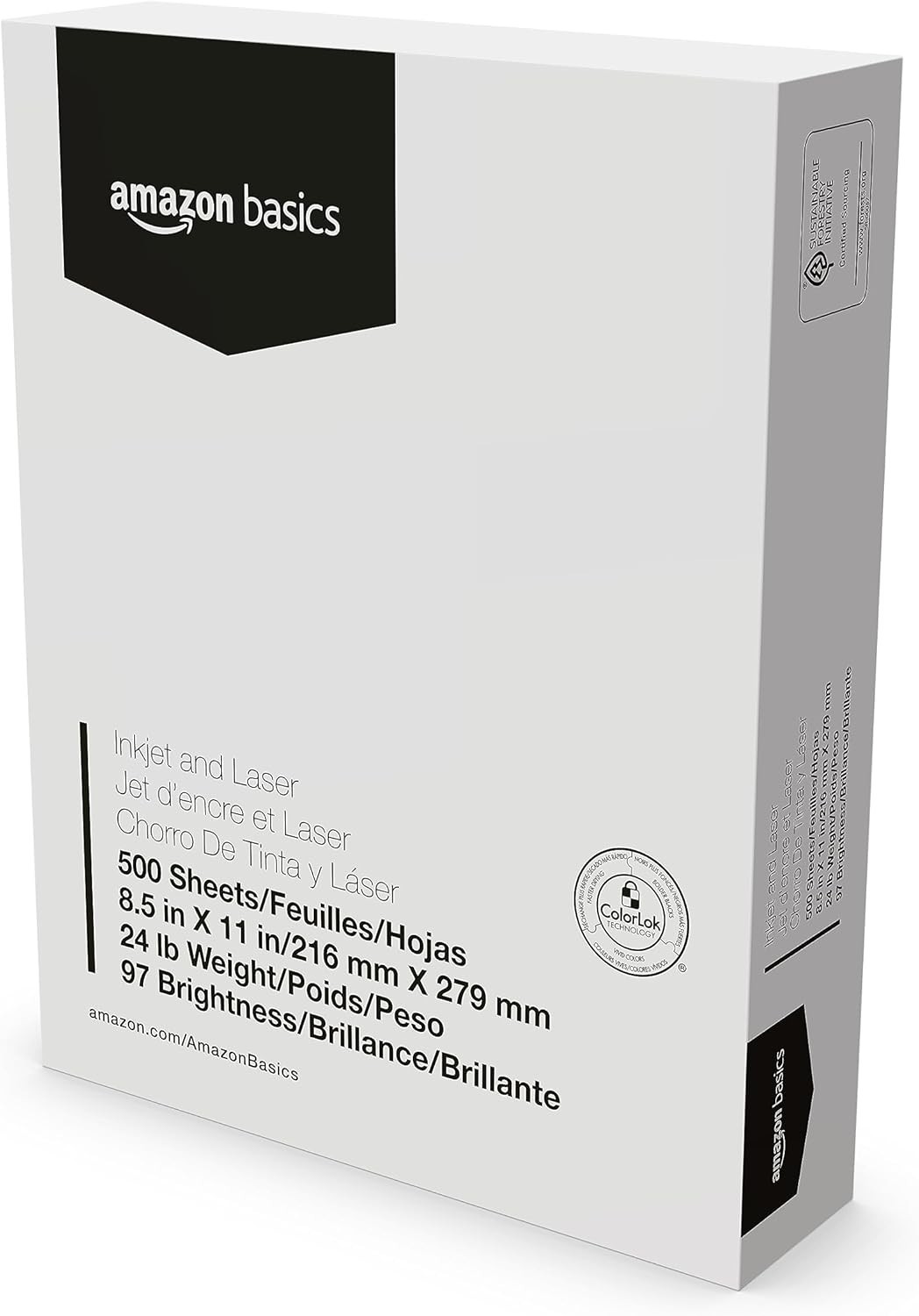 Multipurpose Copy Paper, 24lb, 1500 Sheets, 97 Bright White Quality