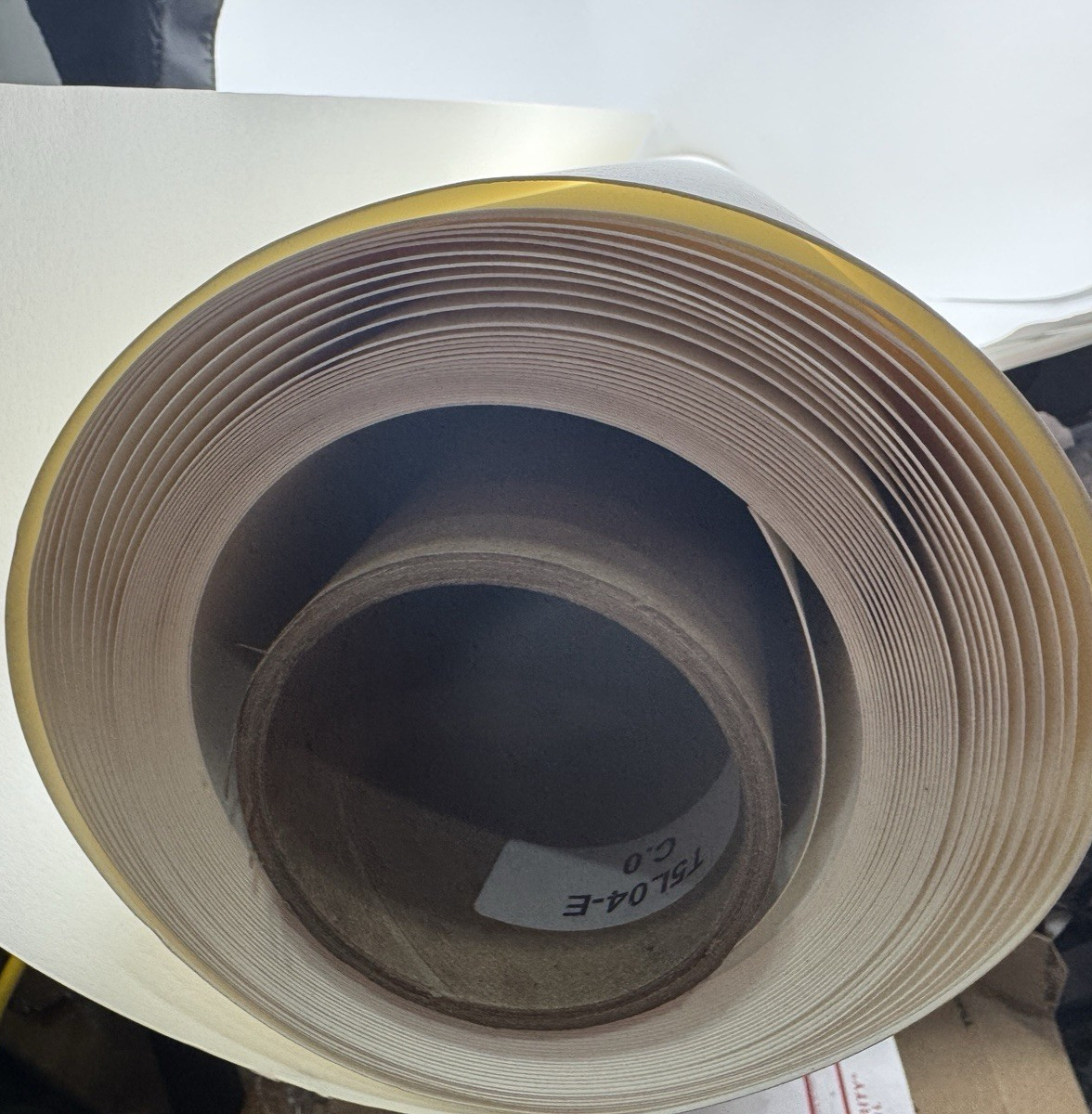 Epson Hot Press Bright Archival Inkjet Paper (44″ x 50′ Roll)- slightly unfurled