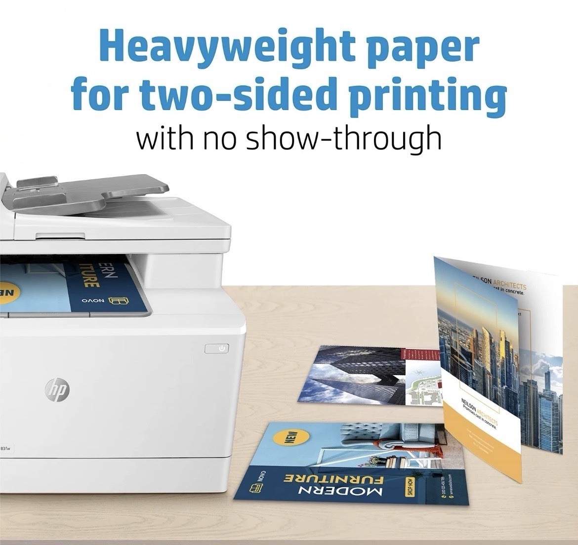 HP Professional Business Paper 52lb Weight 8.5×11 Matte White 150/Pack 4WN05A