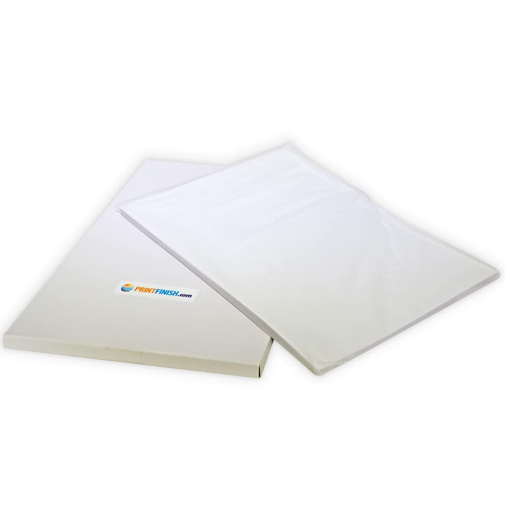 Printfinish Synthetic Laser Paper 8.5″ x 11″ 8.5 x 11 | 8 MIL inches