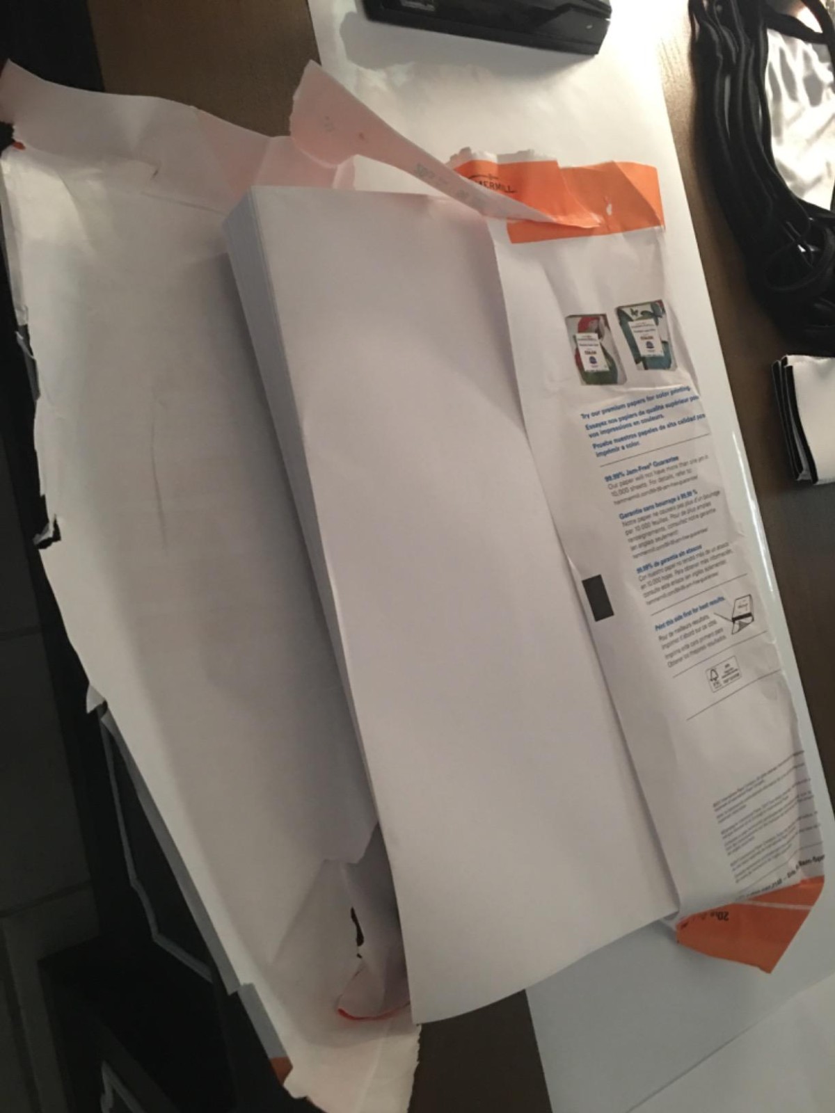 Smooth Finish 20 lb Fore Copy Paper – 500 Sheets, ColorLok Technology, 96 Bright