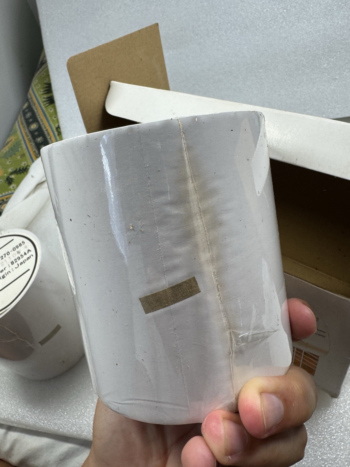 Vintage HP 82954A Black Print Thermal Paper (Two Rolls)