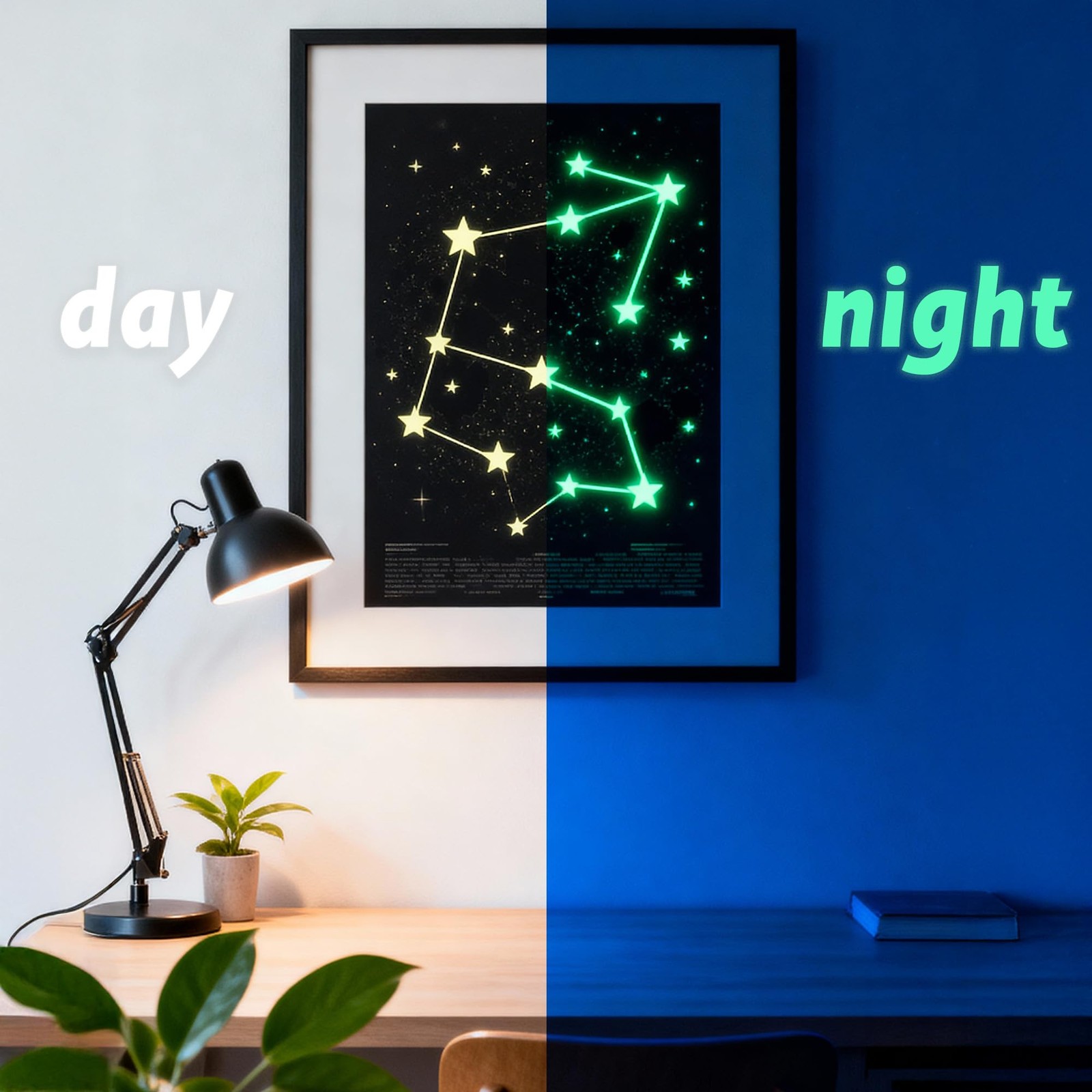 CISinks 5 Sheets A4 Glow in the Dark Printable Photoluminescent Paper – Recha…