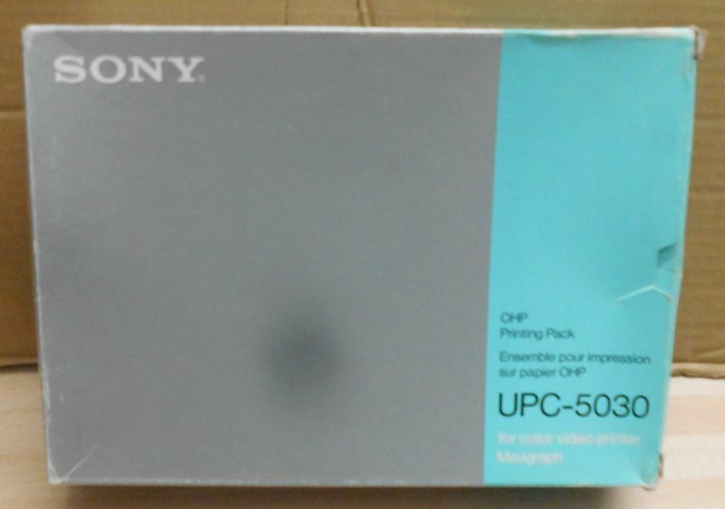 Sony UPC-5030 Color Printing Pack for UP 5000 UP 5100 Original Packaging B