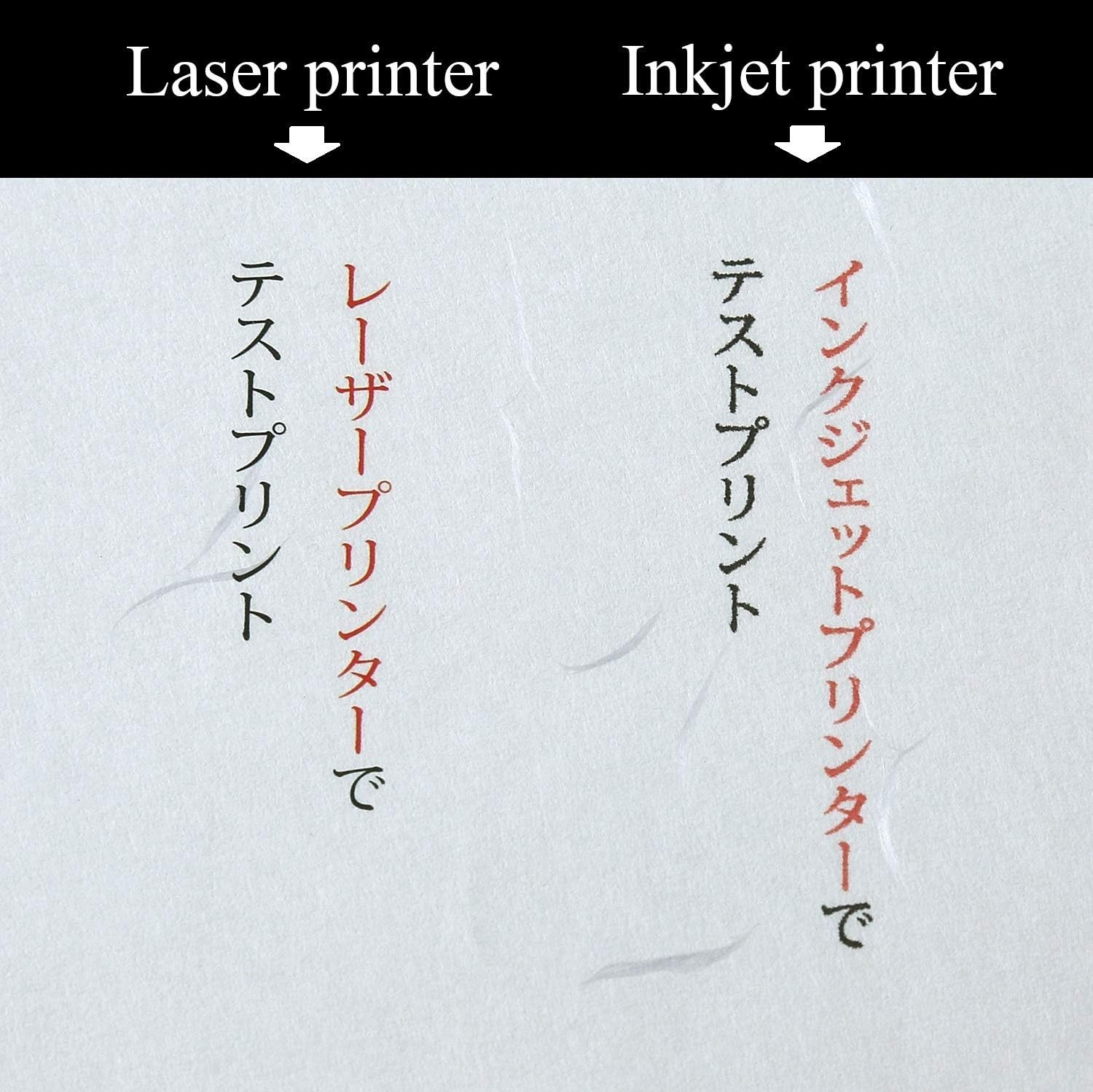 Washi Paper Printable A4 Printer Paper (100 Sheets), TAIREISHI Japanese Paper fo