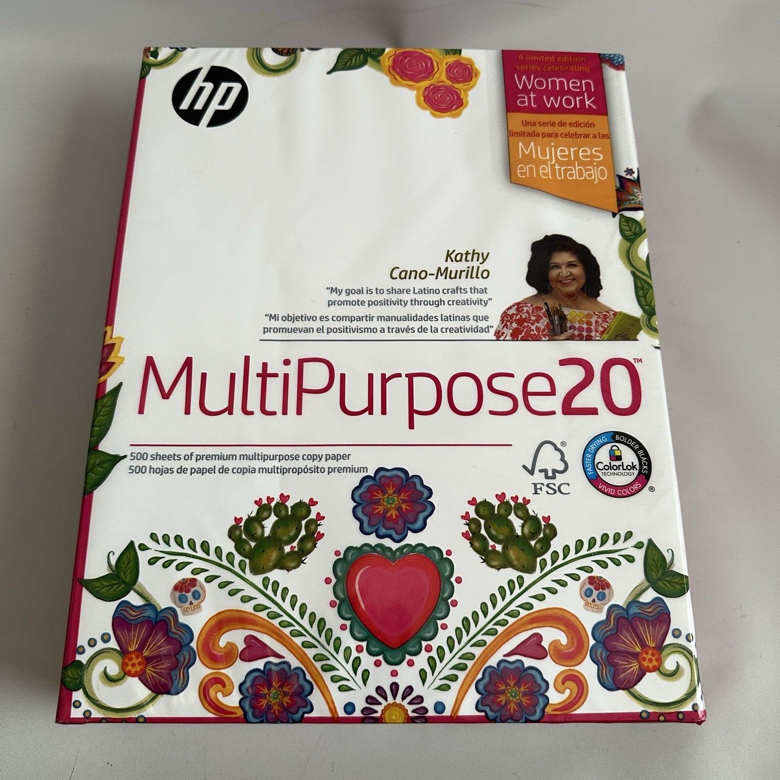 HP Printer Paper Multipurpose Ink Jet Laser Copier 8.5″ x 11″ 96 Bright 1 Ream