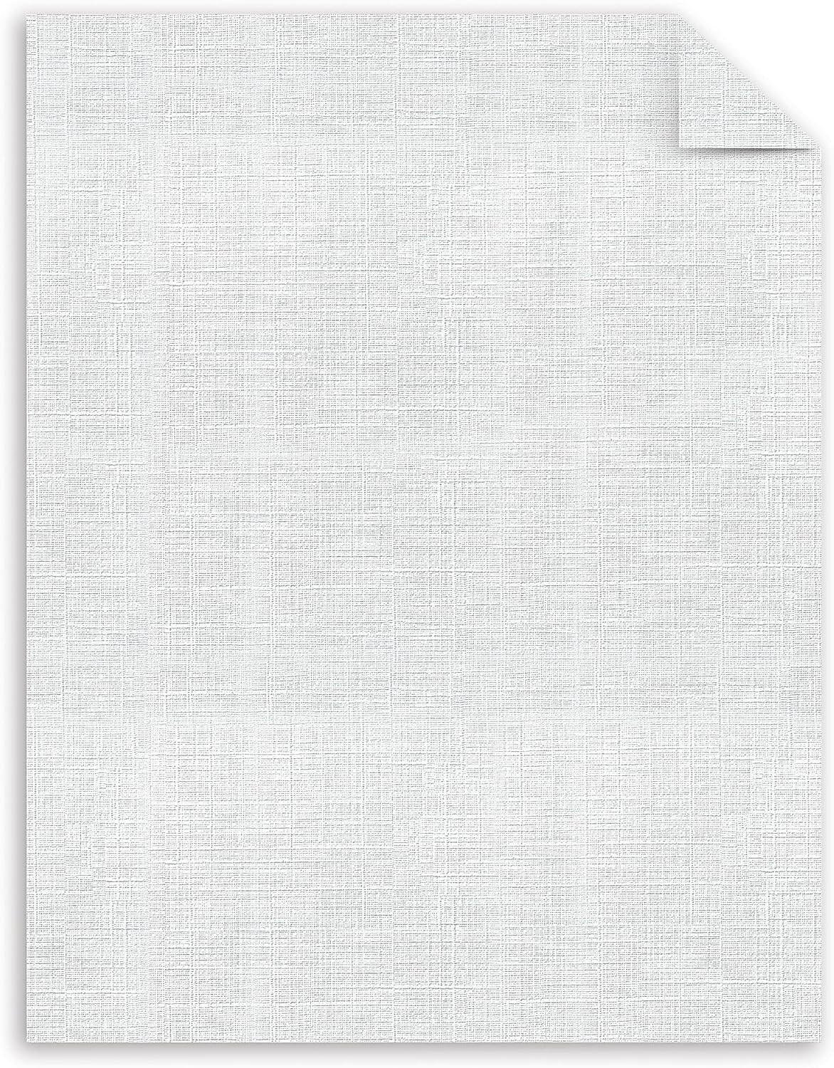Southworth 25% Cotton Business Paper, 8.5 X 11″, 24 Lb/90 Gsm, Linen Finish, Whi