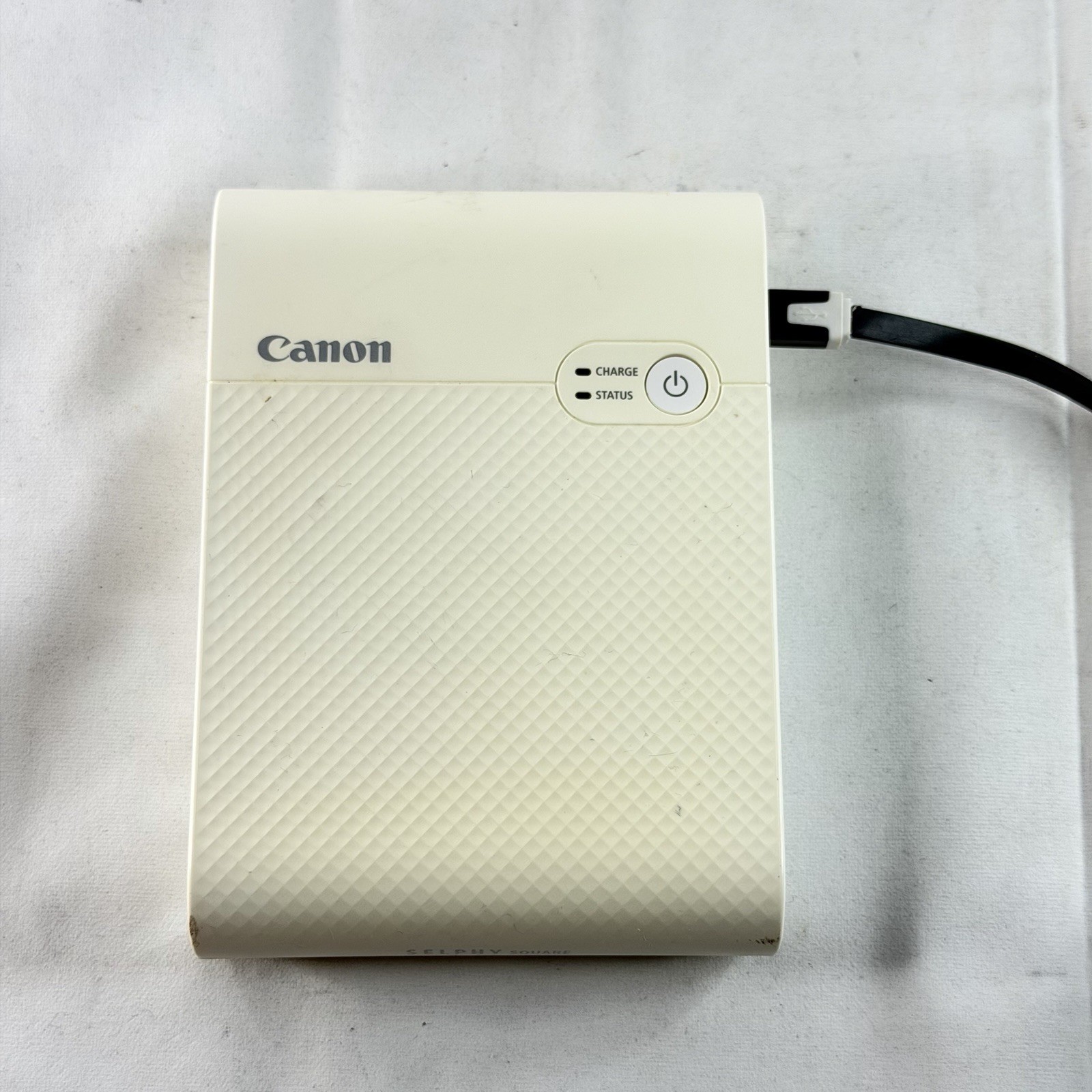 Canon SELPHY Square QX10 Smartphone Printer White (Heavy Duty/Sticker/Compact)