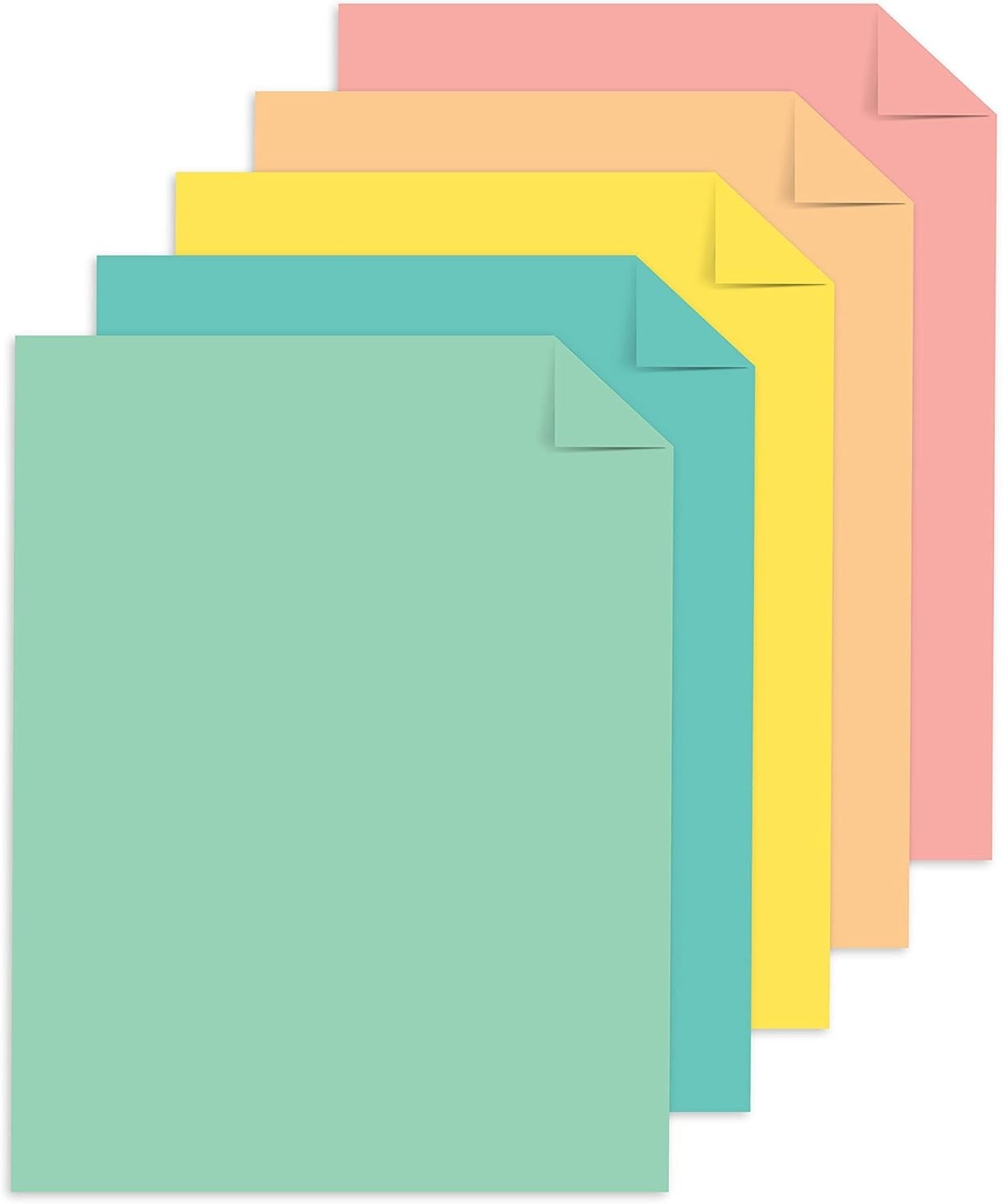 Punchy Pastel Colored Paper Pack