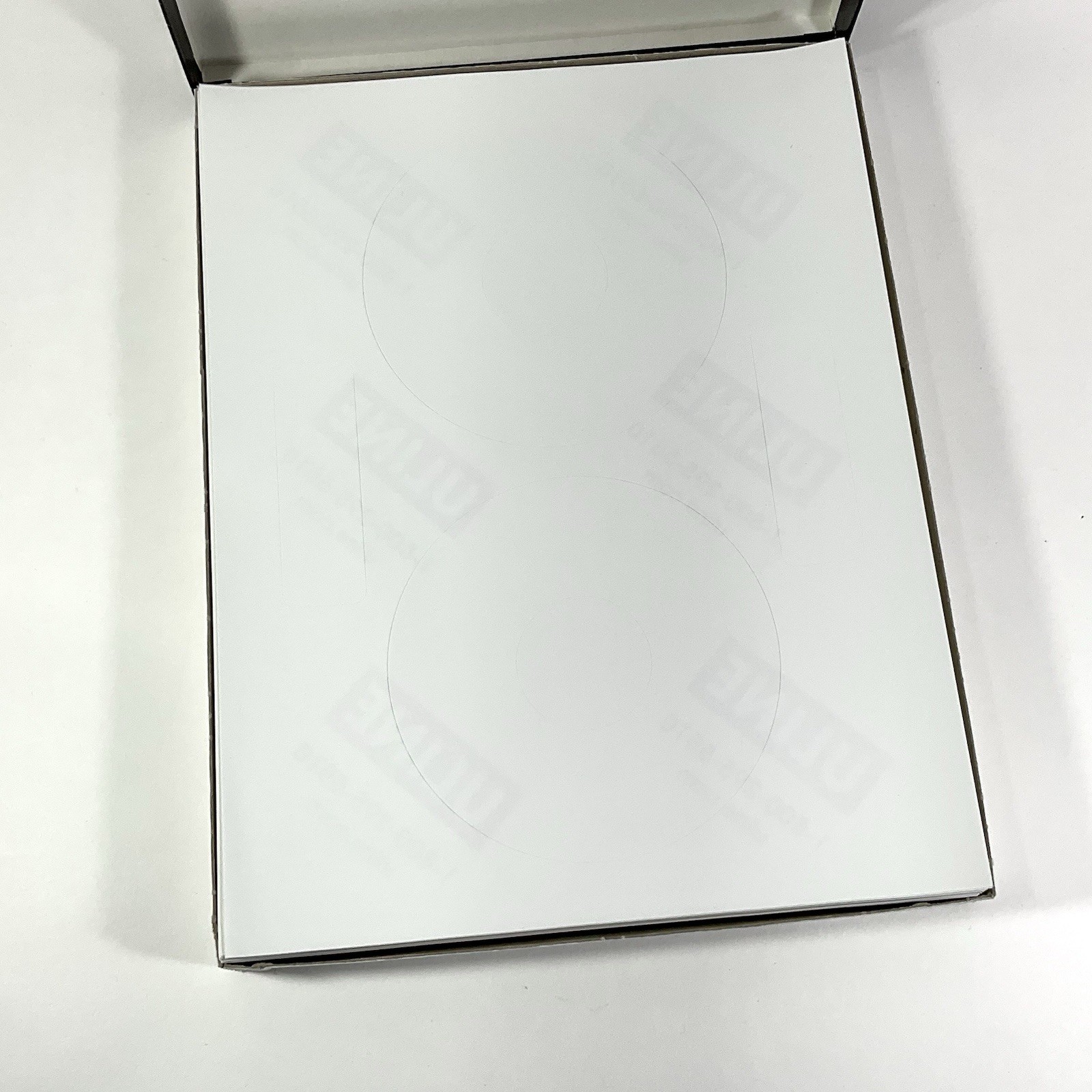ULINE Premium Laser CD Labels WHITE Matte 86 Sheets 172 Labels OPEN BOX S-8076