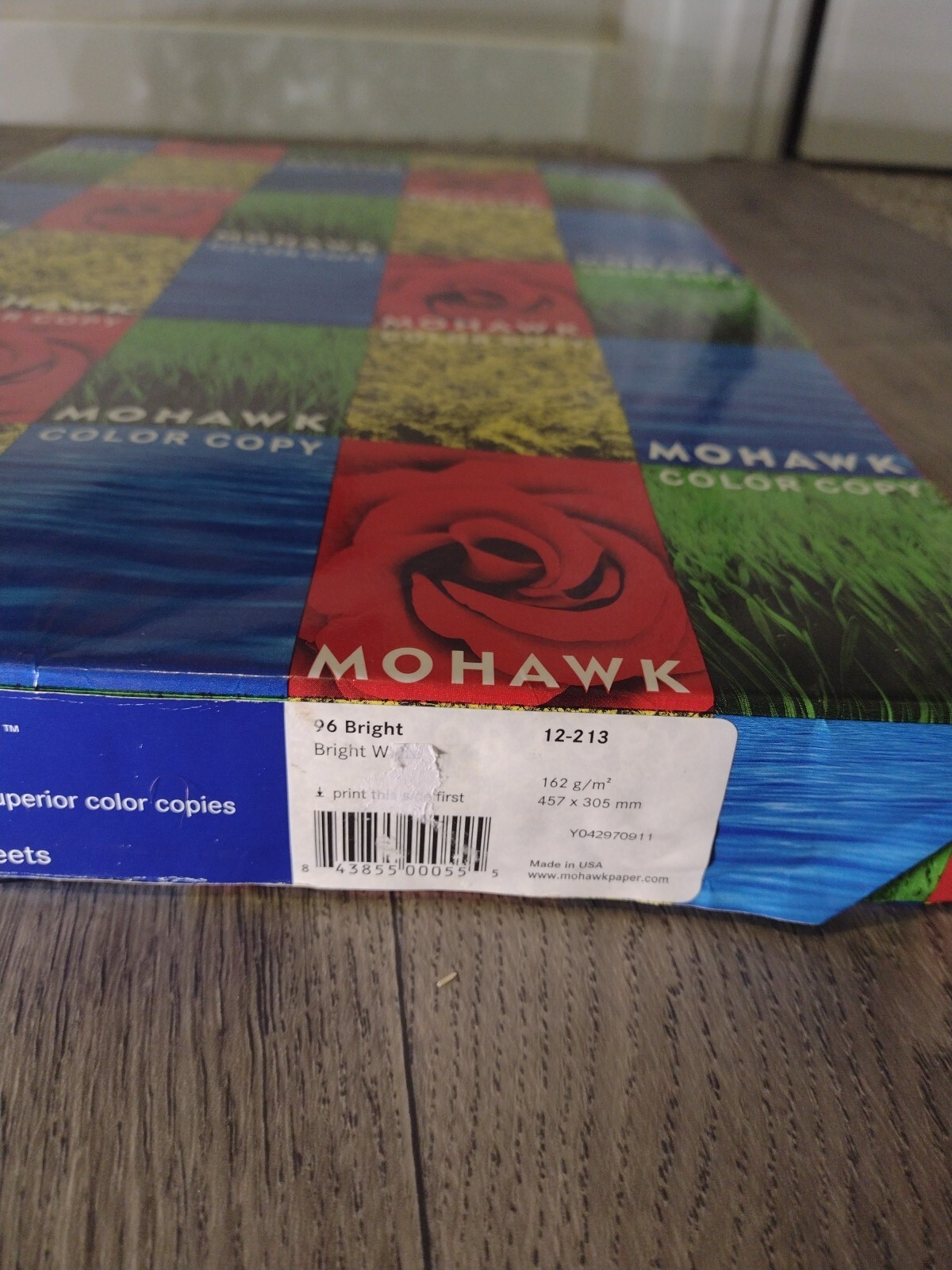 Mohawk Color Copy 96 Bright White 60 Cover 18×12 250 Sheets Printer Paper