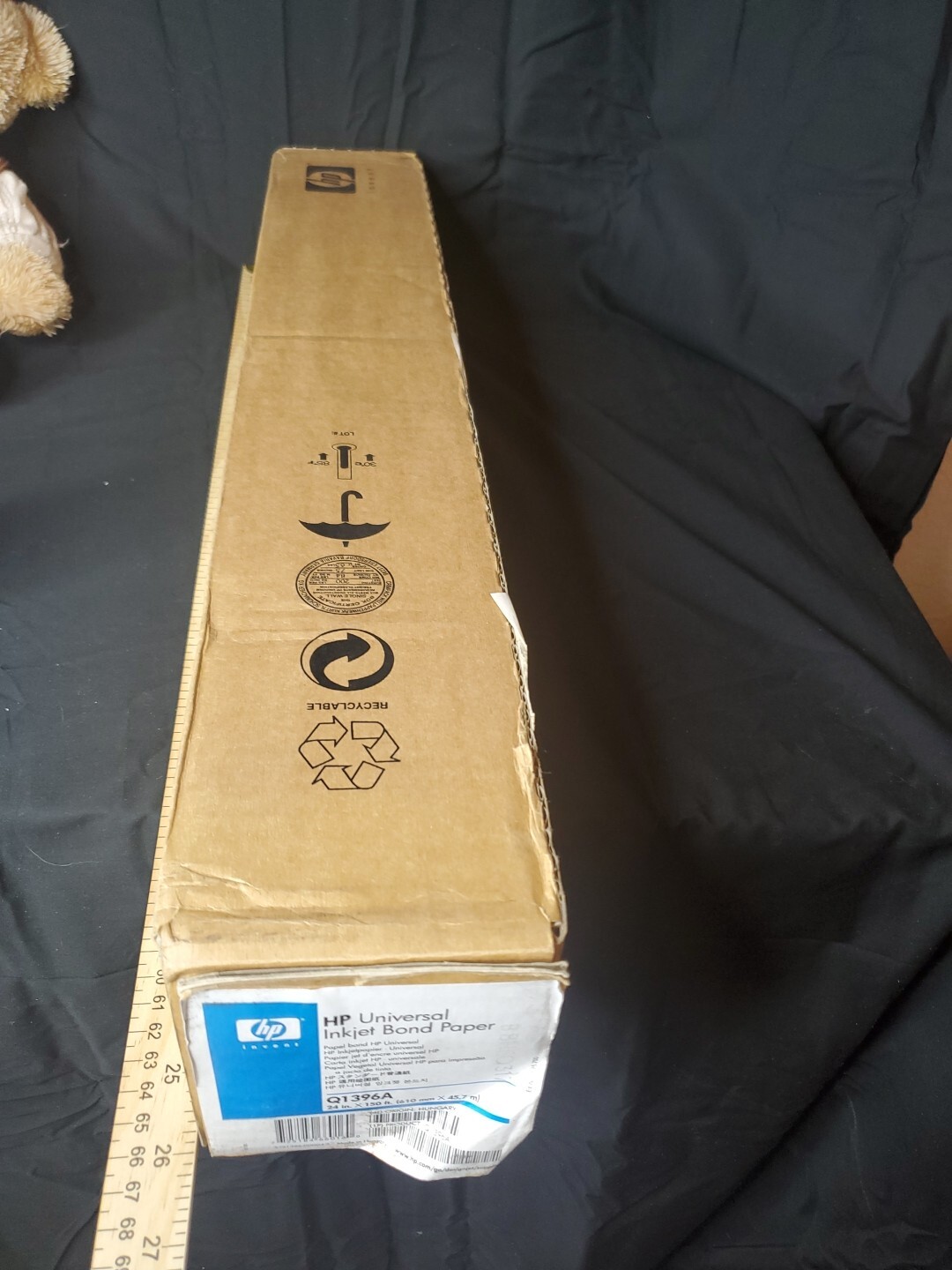 HP Q1396A Universal Bond Paper – 24″ x 150′ paper for HP designjets – 1 roll