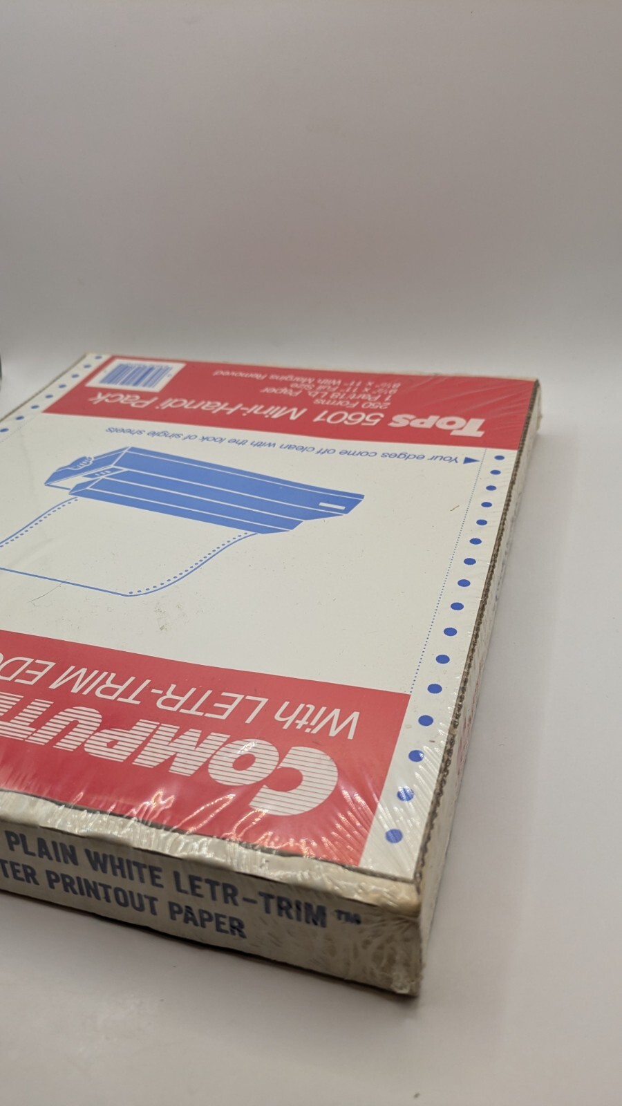 Vintage TOPS computer paper MATRIX NEW SEALED printer DOT 5601