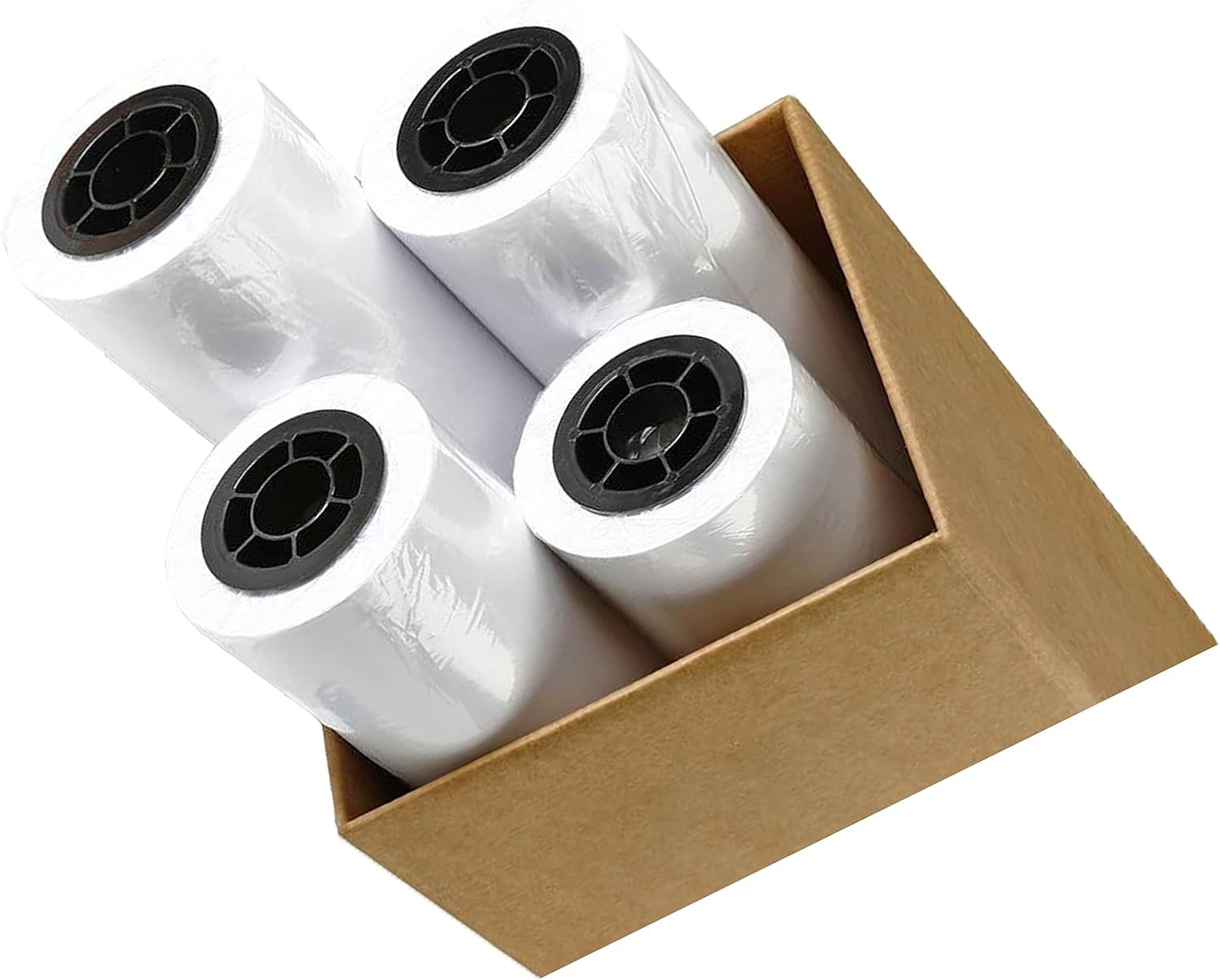 Plotter Paper 36 x 150 Box of 4-36” x 150 ft 4 Rolls 80 GSM 20 lb. C1861A Bond