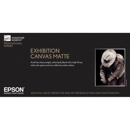Epson Exhibition Canvas Matte – 24″ x 40′ Roll [S045257]